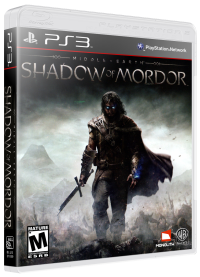 Middle Earth: Shadow of Mordor Playstation 3  box art